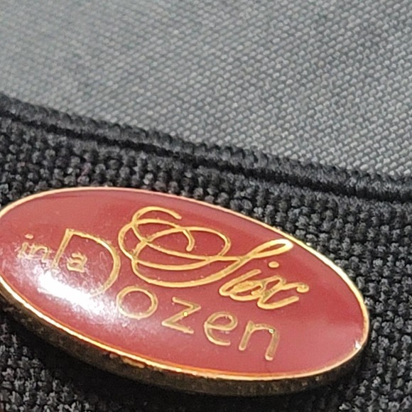 Vtg Six In A Dozen Lapel Pin - Picture 2 of 3